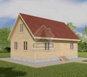Каркасный дом 6х9 «К-32»