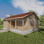 Каркасный дом 7х9 «К-39»